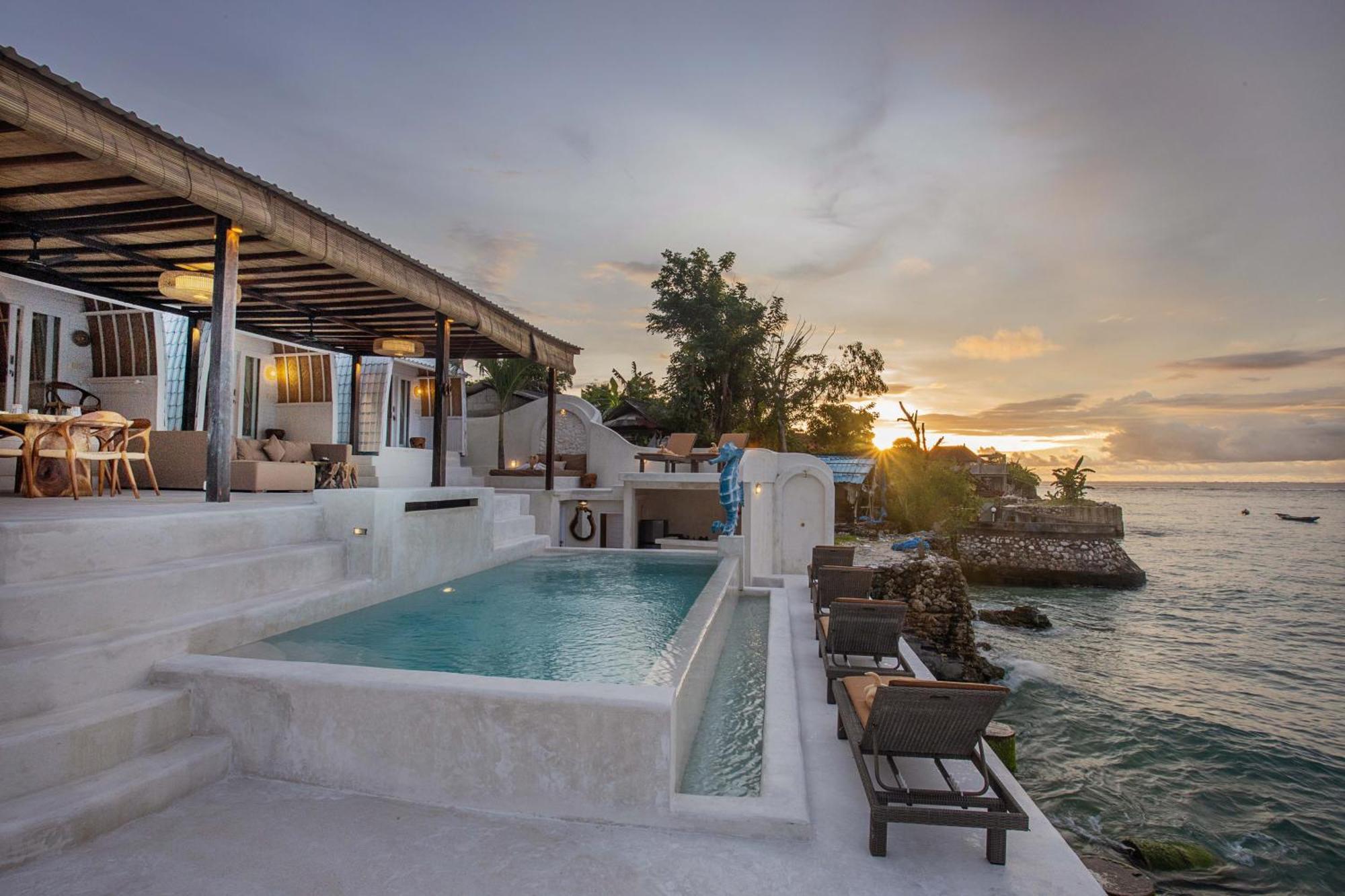 Aquavista Ceningan Hotel Lembongan Exterior foto