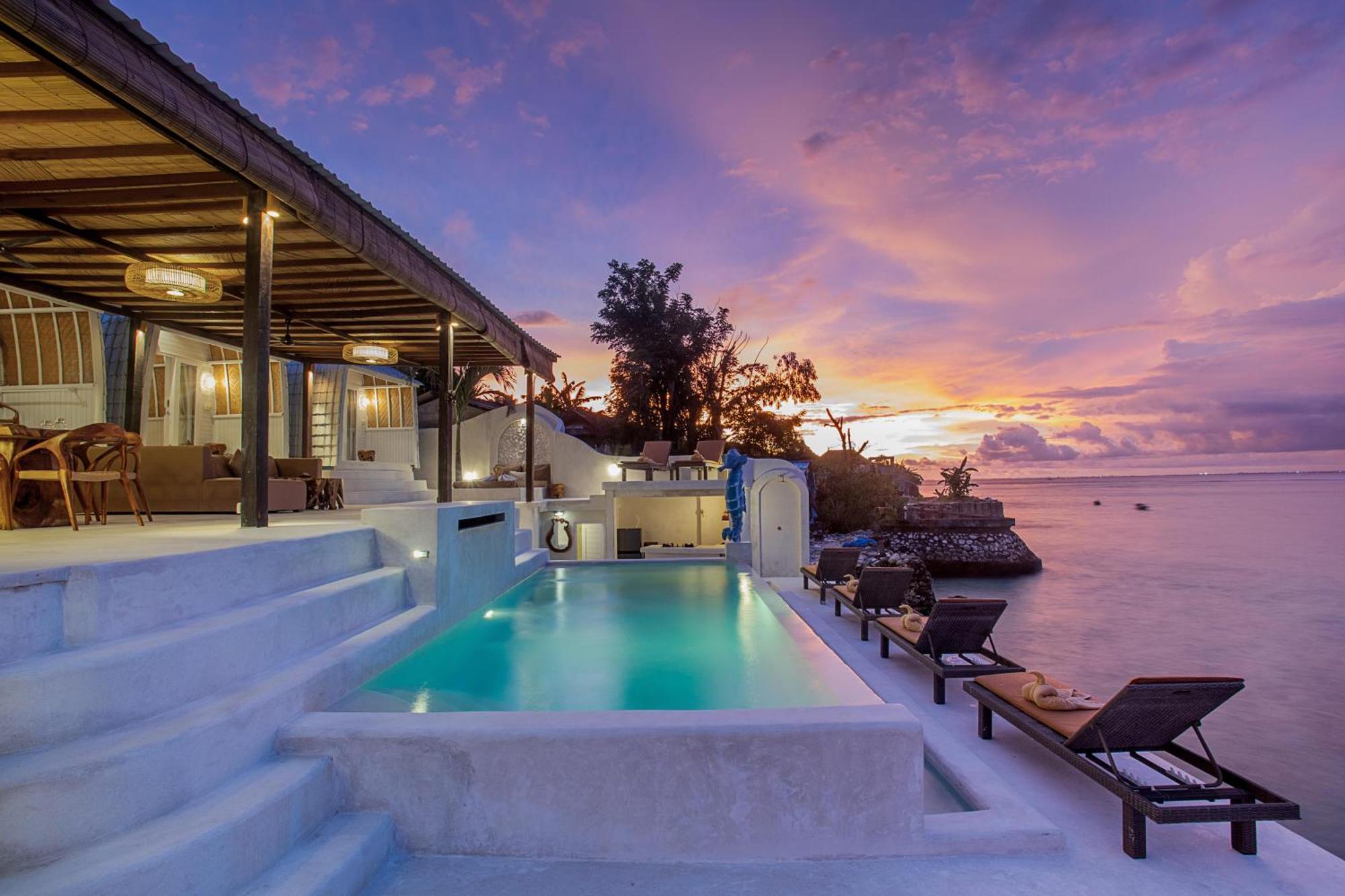 Aquavista Ceningan Hotel Lembongan Exterior foto