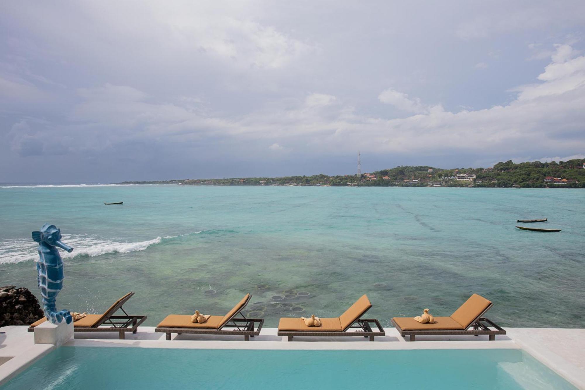 Aquavista Ceningan Hotel Lembongan Exterior foto